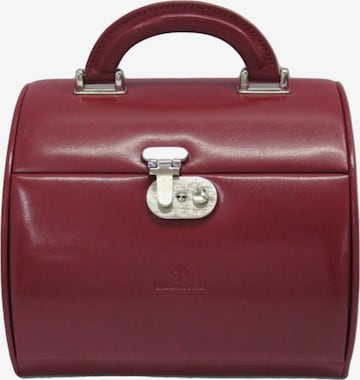 WINDROSE Schmuckkoffer 'Merino' in Rot: Vorderseite