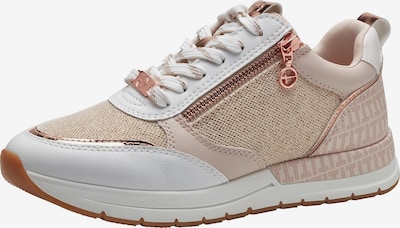 TAMARIS Sneakers laag in de kleur Rosé / Wit, Productweergave