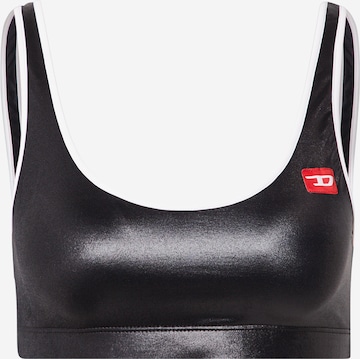 DIESEL - Bustier Sujetador en negro: frente