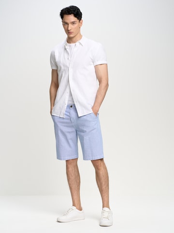 BIG STAR Regular Broek 'Gusto' in Blauw