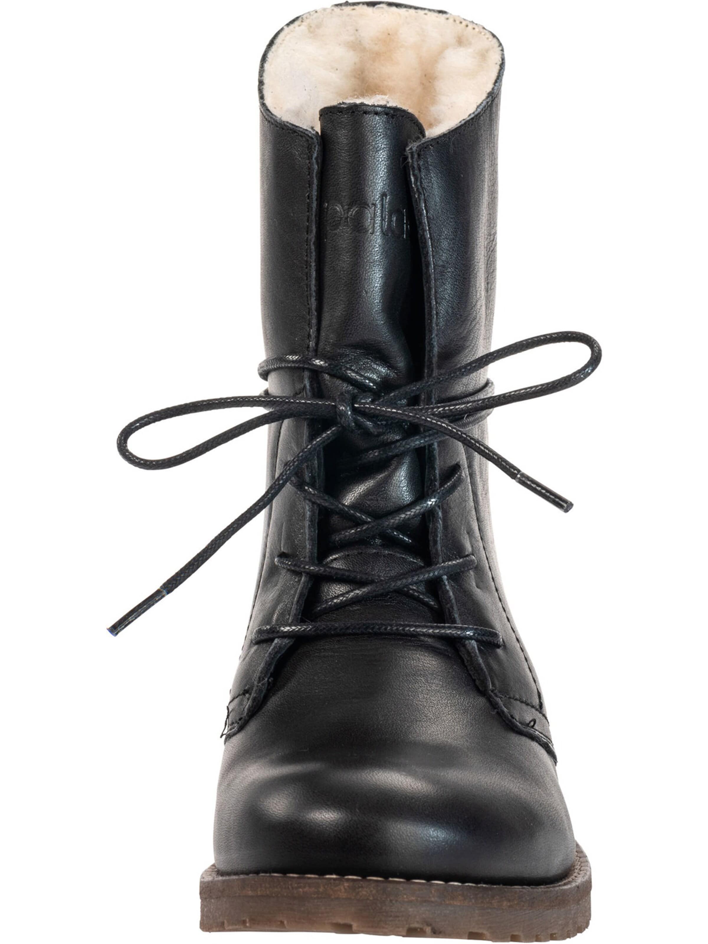 Palado Schnürstiefelette 'Kasos'‌‌‌‌‌ in Schwarz