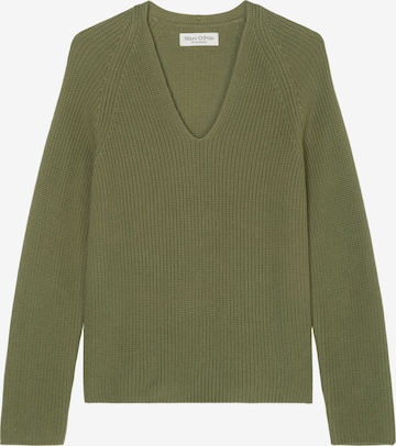 Marc O'Polo Sweter w kolorze zielony: przód