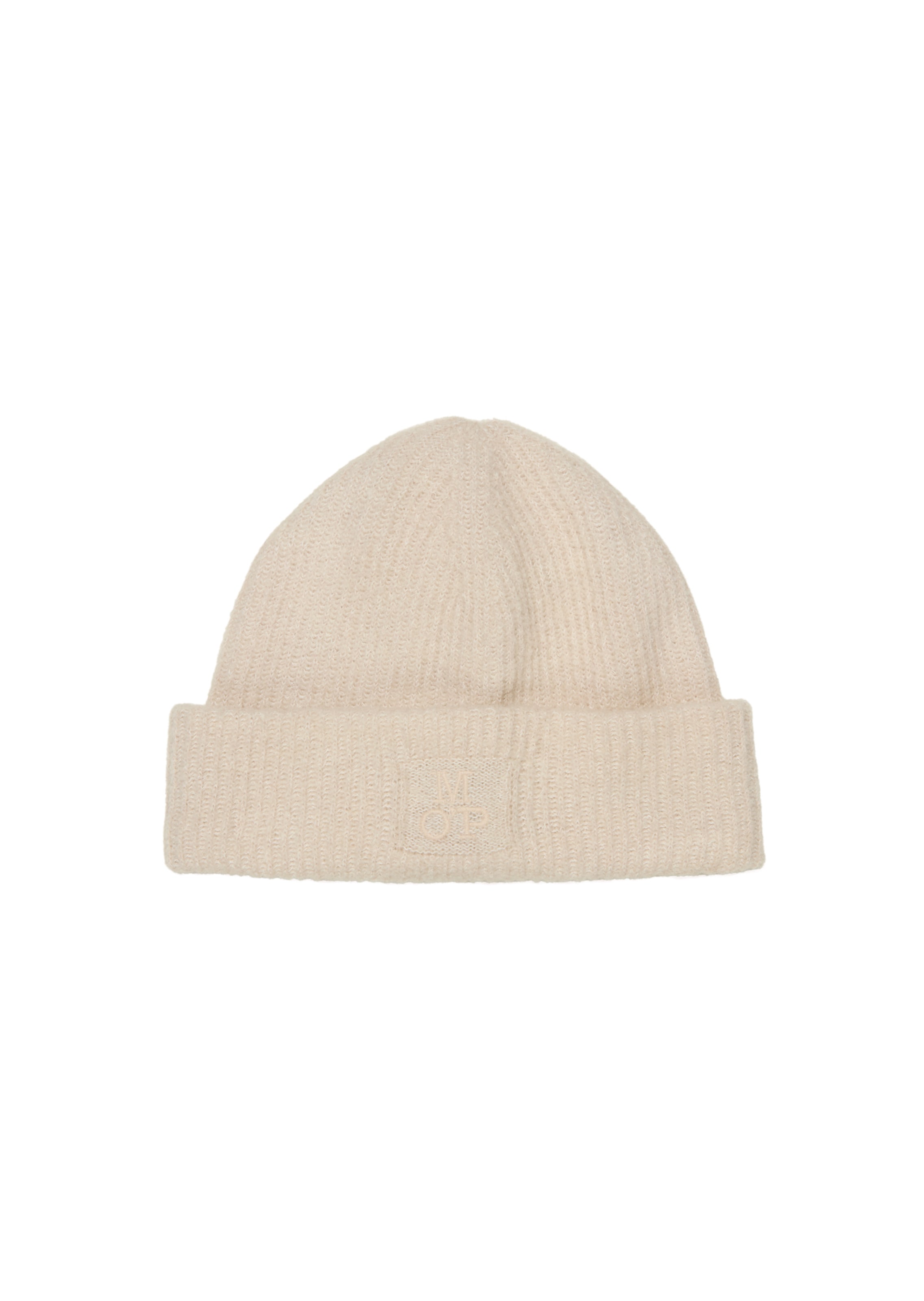 Marc O'Polo Beanie in Beige: front