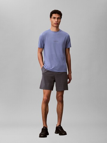 T-Shirt fonctionnel Calvin Klein Sport en bleu