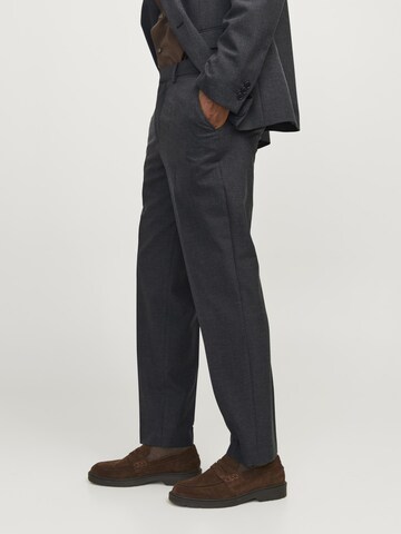 JACK & JONES Regular Bandplooibroek 'RBUSHWICK' in Grijs