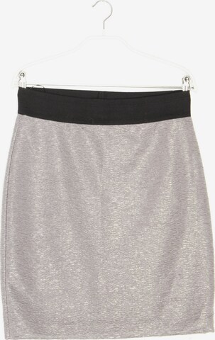 H&M Skirt in XL in Silver: front
