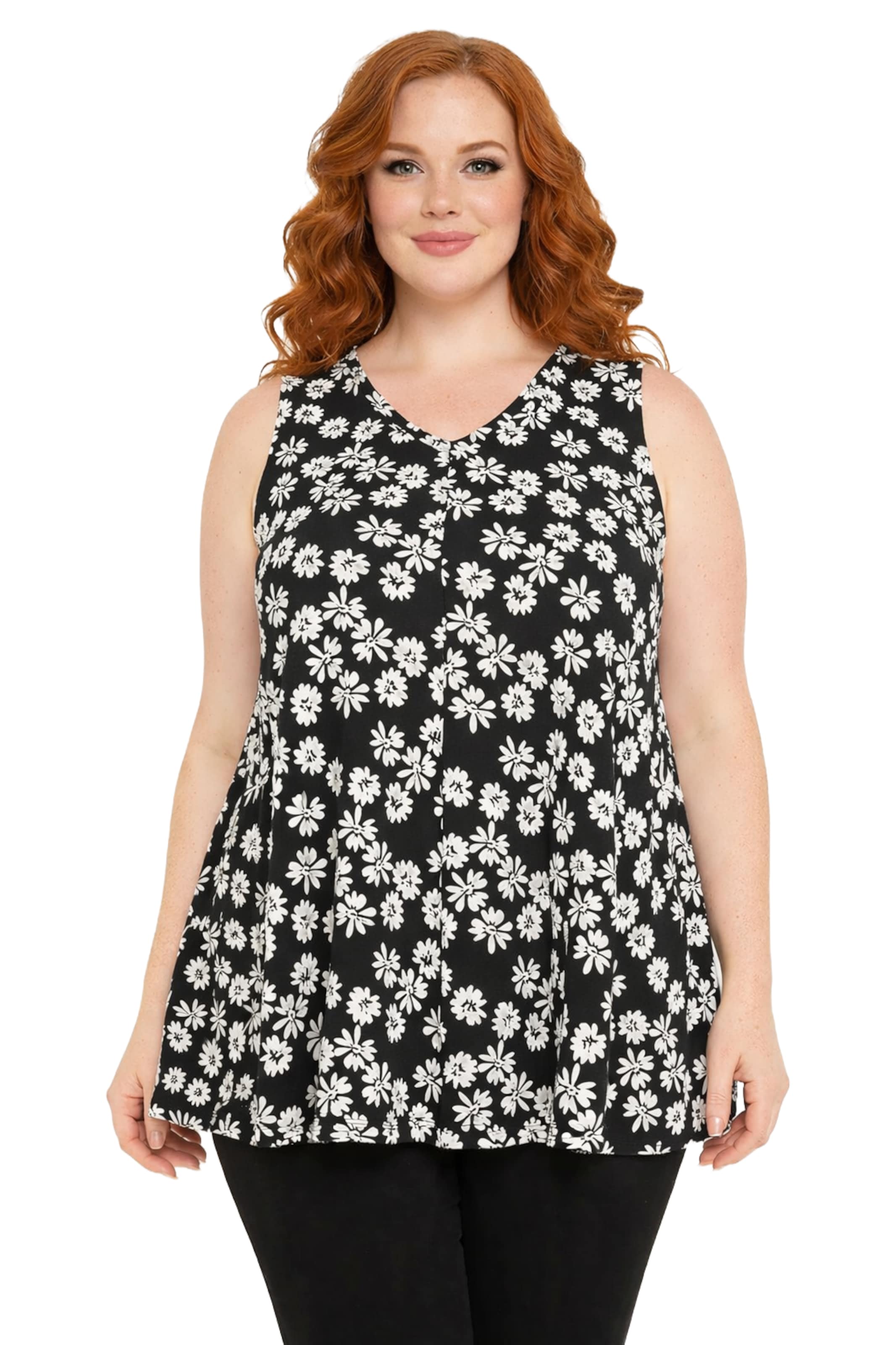 Shape Of You Shirt in Zwart: voorkant