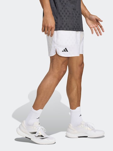ADIDAS PERFORMANCE tavaline Spordipüksid 'CLUB', värv valge: eest vaates