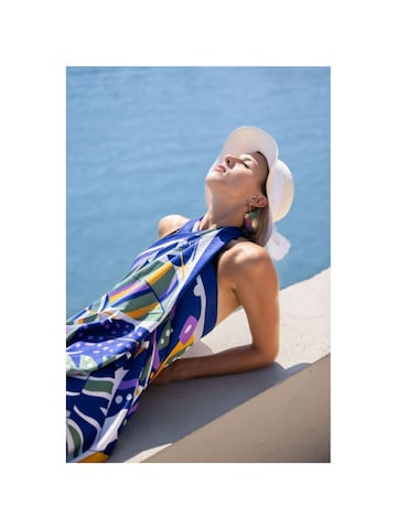 alberto cabale - Vestido de playa 'URSULA' en azul
