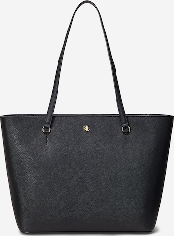 Lauren Ralph Lauren Nakupovalna torba 'KARLY' | črna barva: sprednja stran