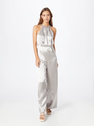 Wallis Jumpsuit in Silver: front