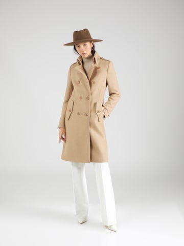 DRYKORN Between-Seasons Coat 'HARLESTON' in Brown: front