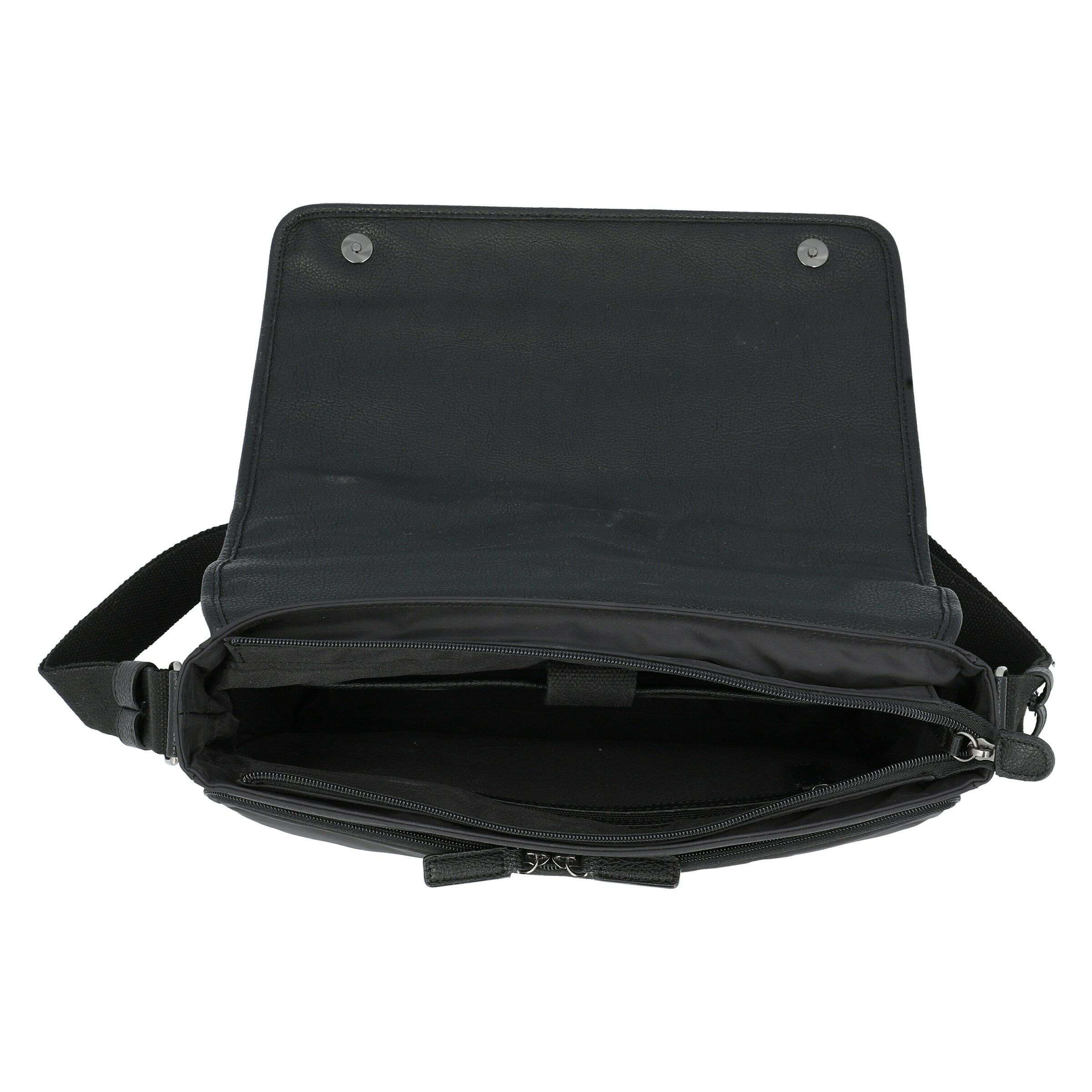 Picard Shoulder Bag 'S´Pore, Lufthansa' in Black