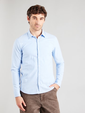 HOLLISTER Regular fit Overhemd in Blauw: voorkant