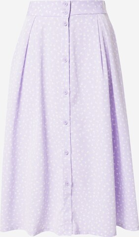 Monki Skirt in Purple: front