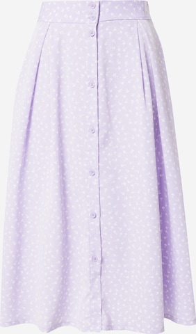 Monki Skirt in Purple: front