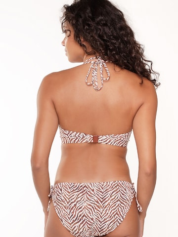 LingaDore Triangle Bikini Top in Brown