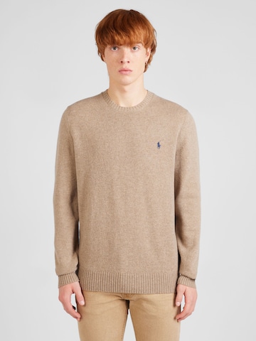 Polo Ralph Lauren Sweater in Brown: front