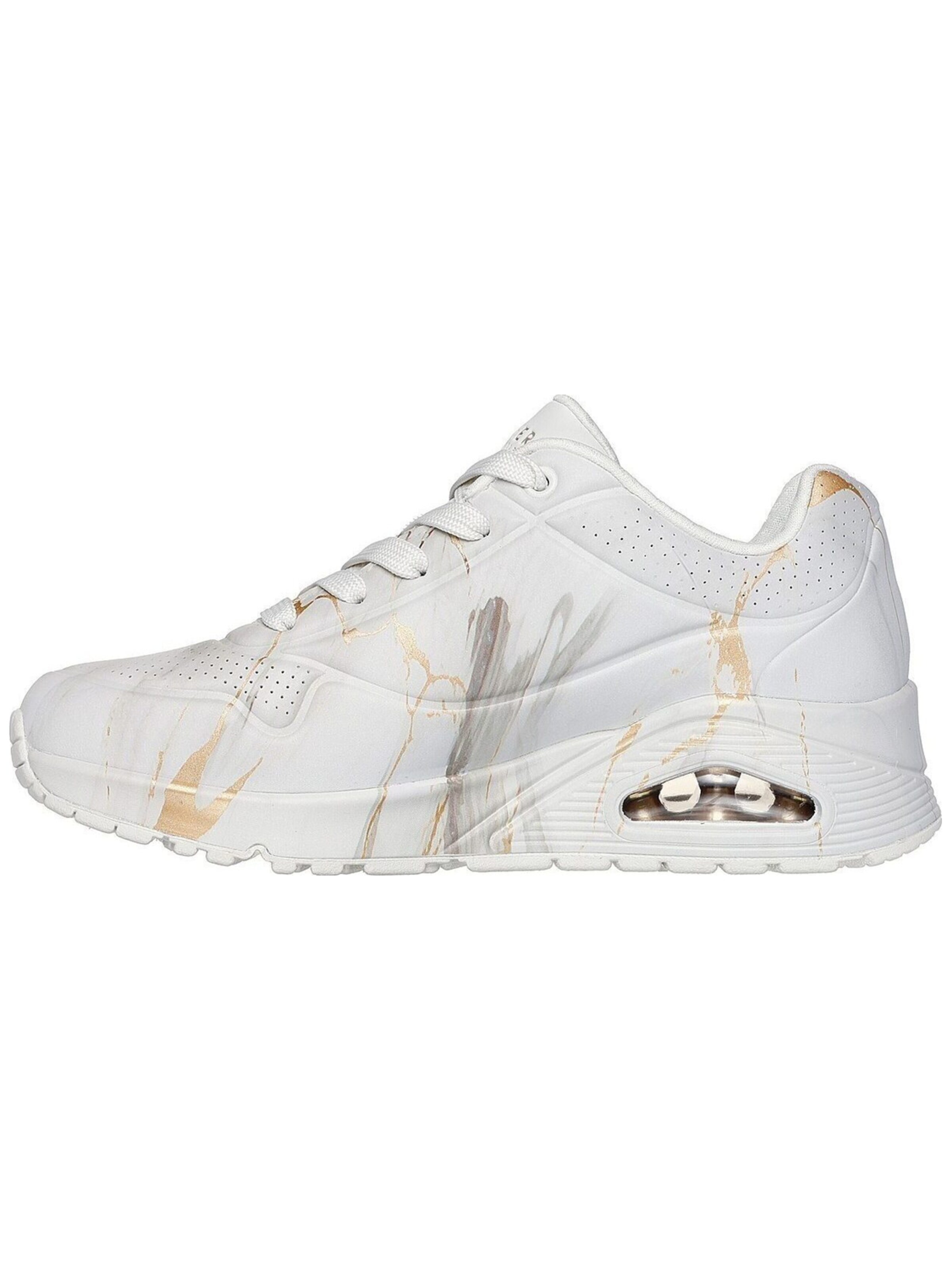 SKECHERS - Zapatillas deportivas bajas 'Uno – Marble Marvel' en blanco