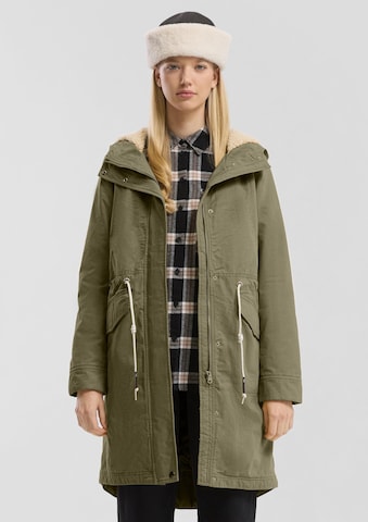 QS Tussenparka in Groen: voorkant