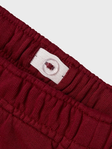 Effilé Pantalon NAME IT en rouge
