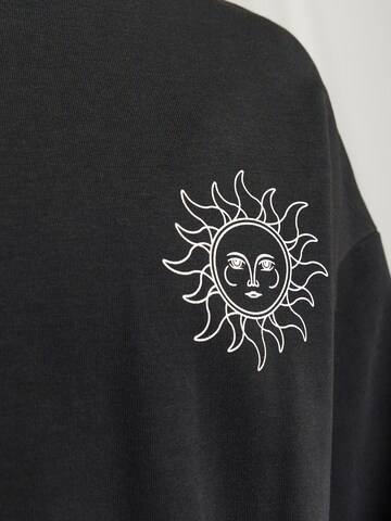JACK & JONES Sweatshirt 'JJMystic' in Black