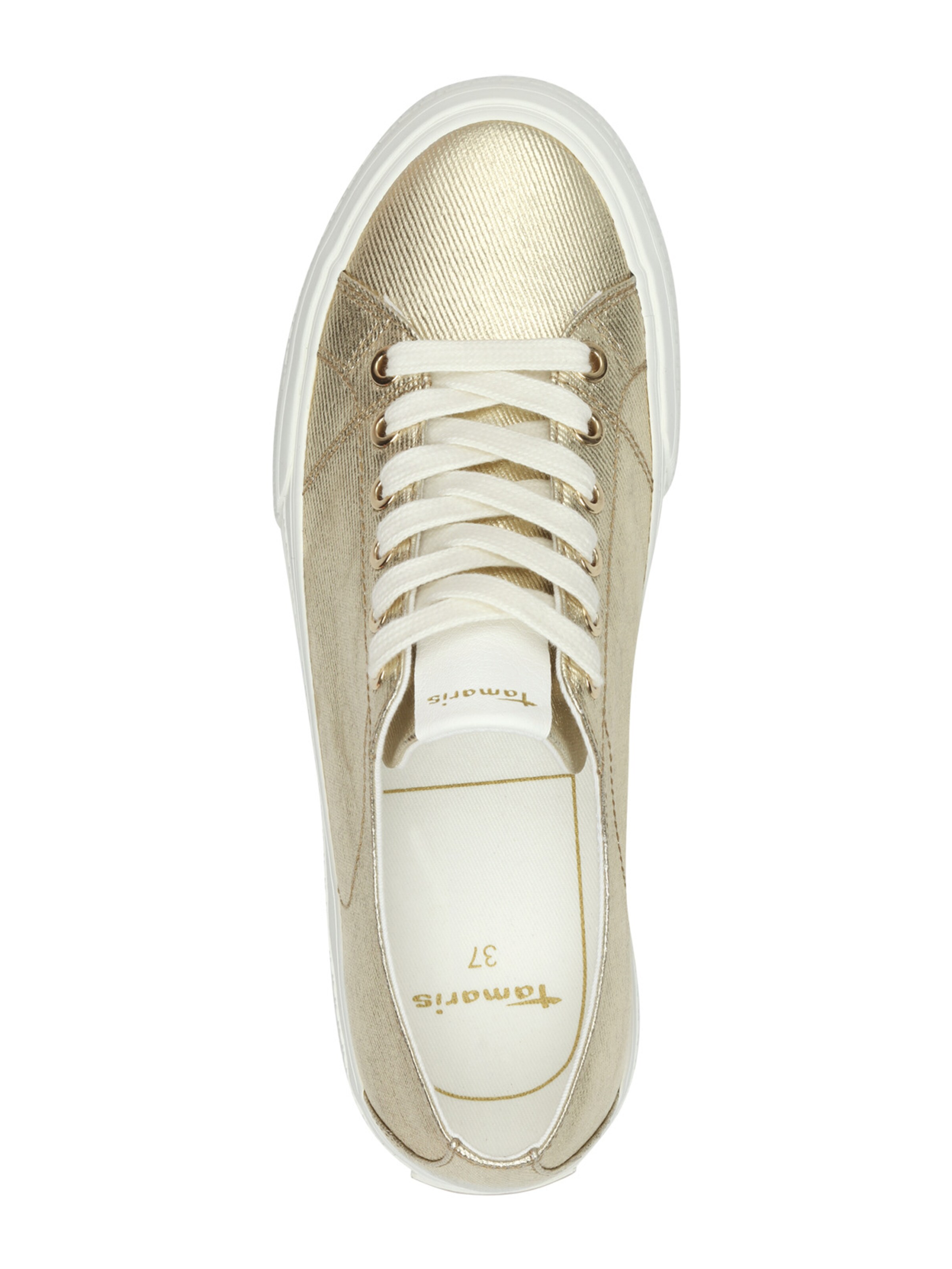 Tamaris Nizke superge | zlata barva