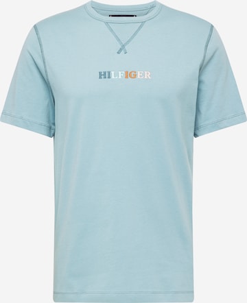 TOMMY HILFIGER T-Shirt in Blau: predná strana