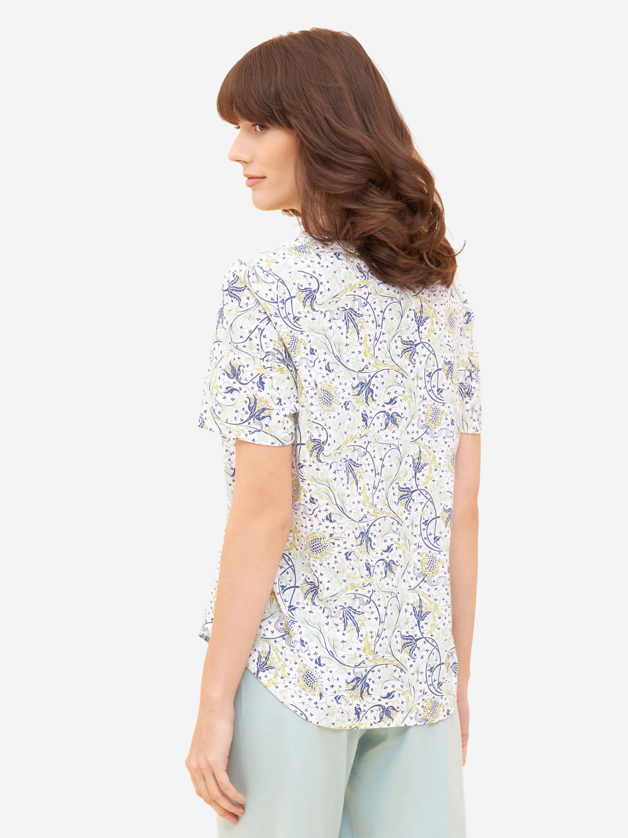 Rösch Pajama shirt ' Basic ' in Blue