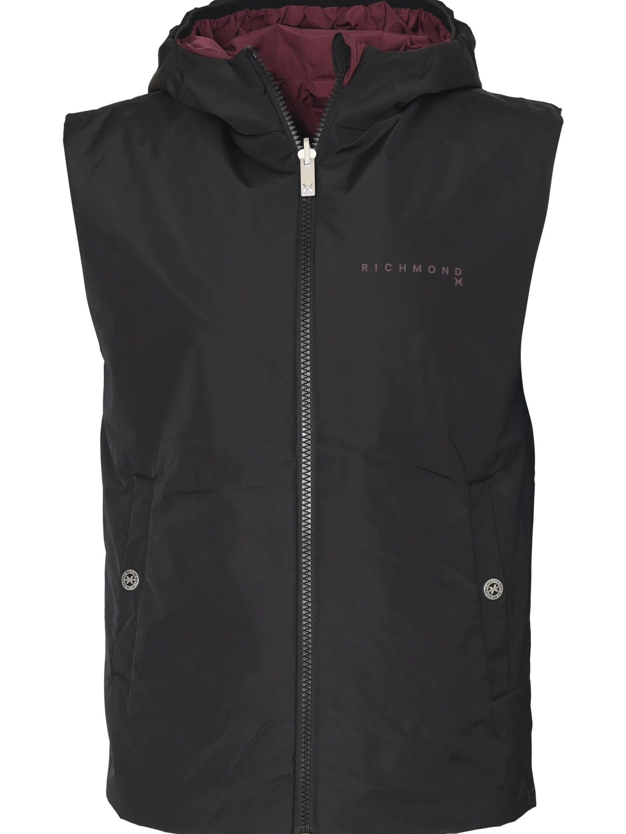 John Richmond Übergangsjacke 'Puffer Vest'‌‌‌‌‌‌‌ in Lila