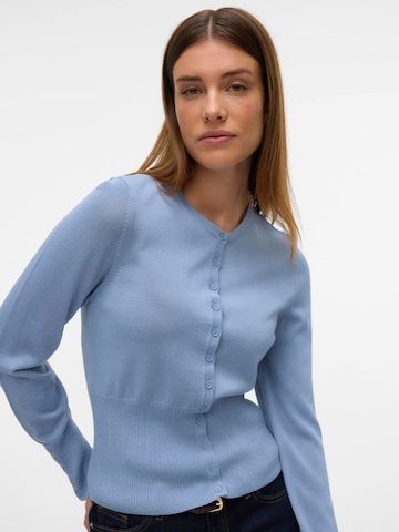 VERO MODA Strickjacke 'VMPelia' in Blau