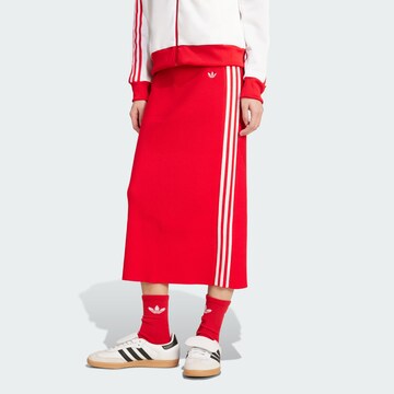 ADIDAS ORIGINALS Φούστα 'Adicolor' σε κόκκινο: μπροστά