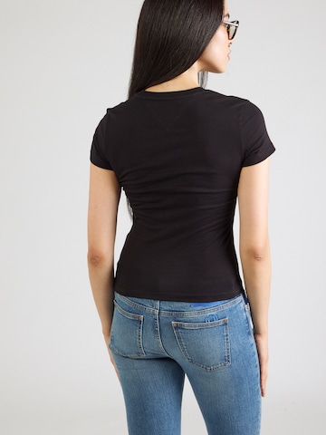 Tricou de la Tommy Jeans pe negru