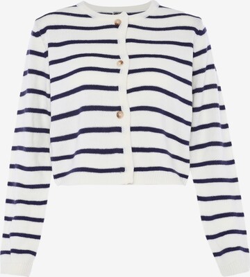 Cardigan DreiMaster Maritim en blanc : devant