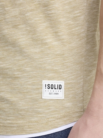 T-Shirt 'Rigos' !Solid en beige