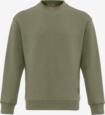 Sweat-shirt Cool Hill en vert : devant