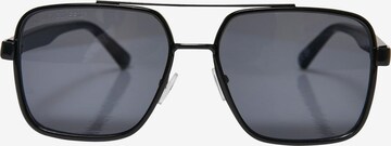 Lunettes de soleil 'Chicago ' Urban Classics en noir : devant