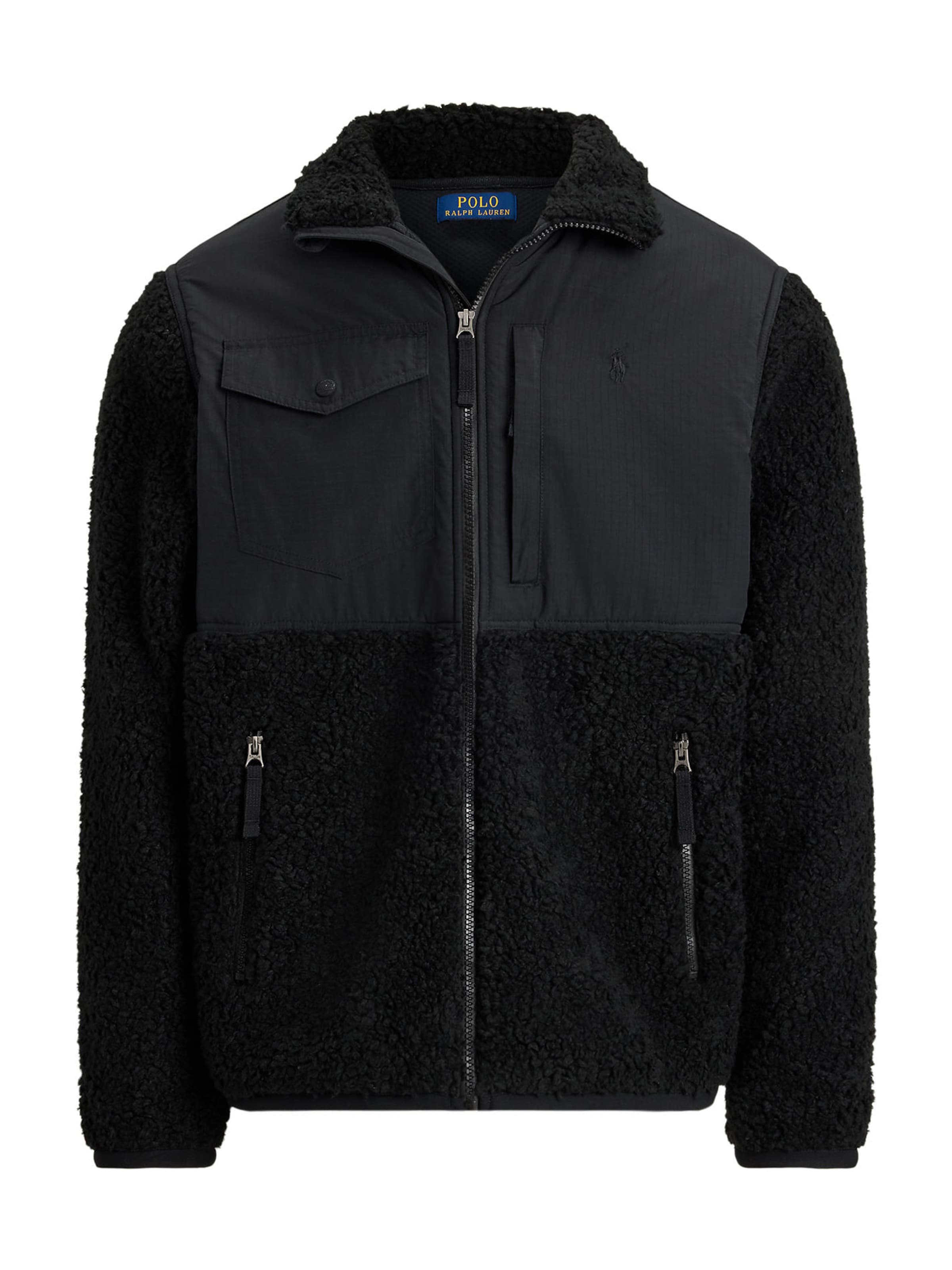 Polo Ralph Lauren Φθινοπωρινό και ανοιξιάτικο μπουφάν σε μαύρο, Άποψη προϊόντος