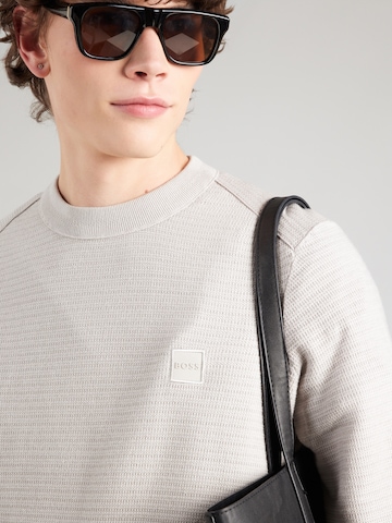 BOSS - Jersey 'Anion' en gris