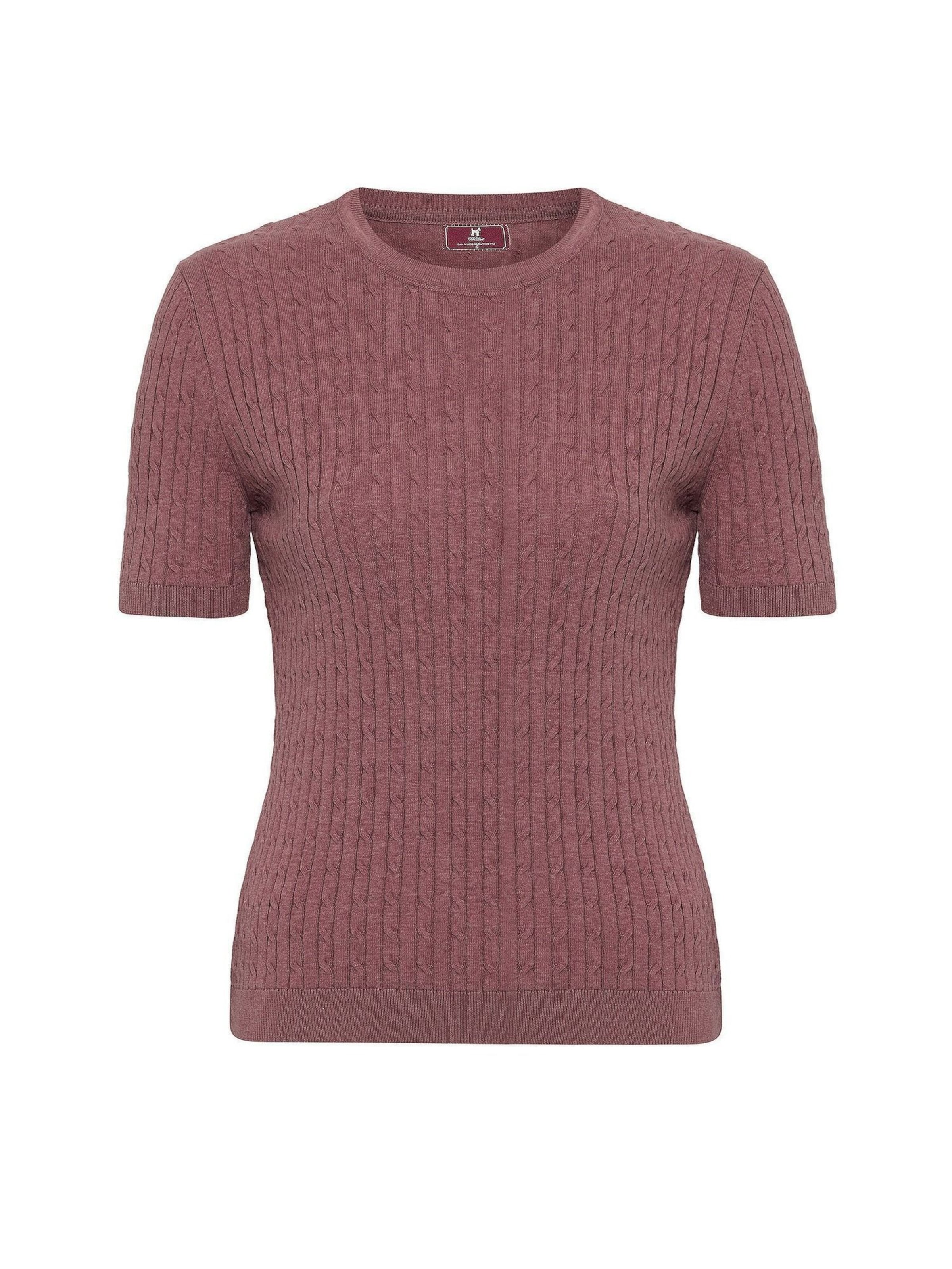 T-shirt Williot en violet : devant