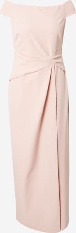Lauren Ralph Lauren Společenské šaty 'SARAN' – pink: přední strana