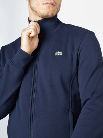 LACOSTE Sweatjacke in Blau