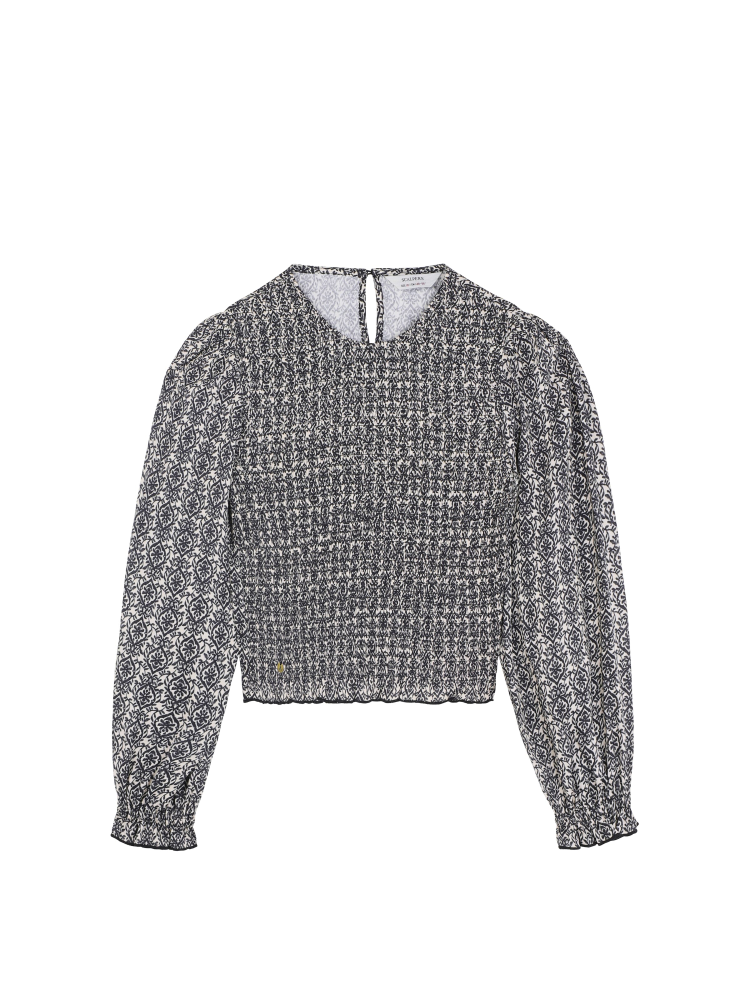 Regular fit Camicia da donna ' ' di Scalpers in nero: frontale