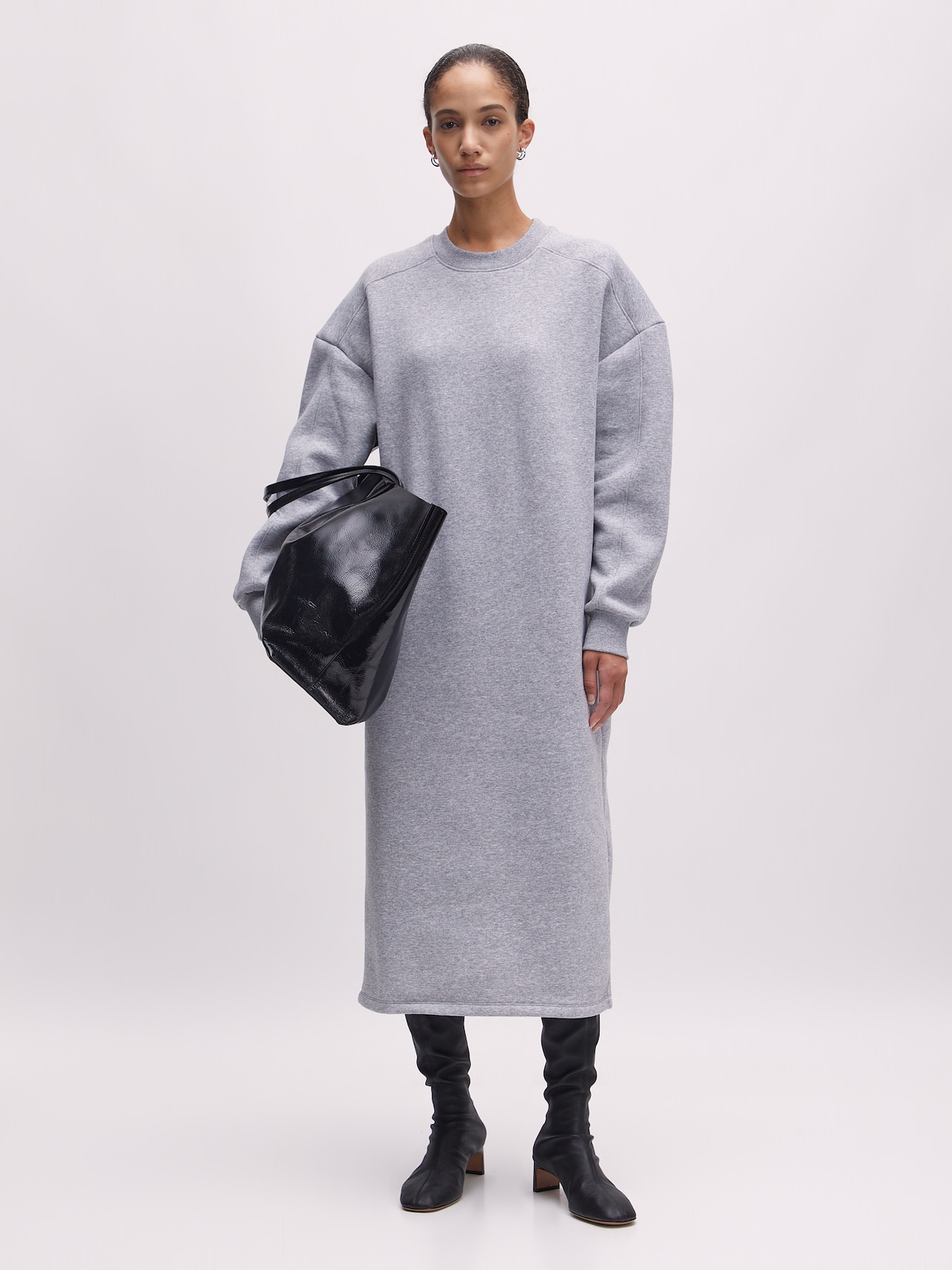 EDITED Producten Jurk 'Chana' Grijs