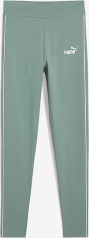 PUMA Leggings in Green: front