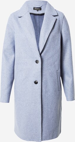 ONLY Between-seasons coat 'CARRIE' in Blue: front