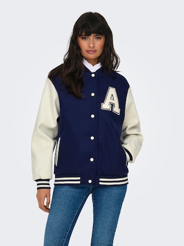 ONLY Between-Season Jacket 'SILJA' in Blue: front