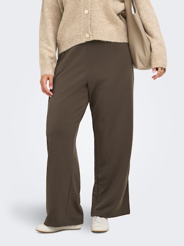 regular Pantaloni di ONLY Carmakoma in marrone: frontale