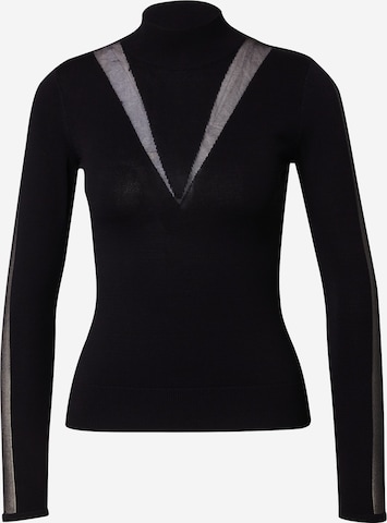 River Island Sweater in Black: front