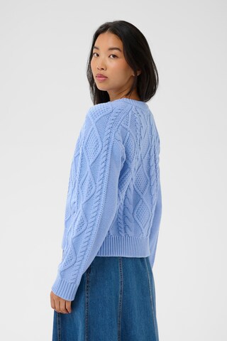 Part Two Gebreid vest 'Zayra' in Blauw